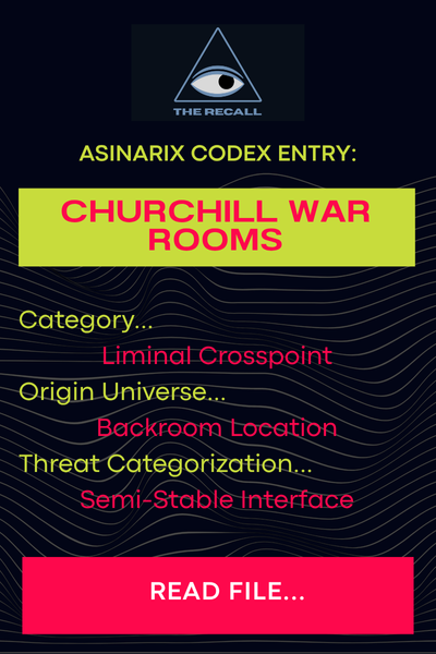 Churchill War Rooms Codex Card Entry