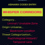Whisper Corridors Codex Card Entry